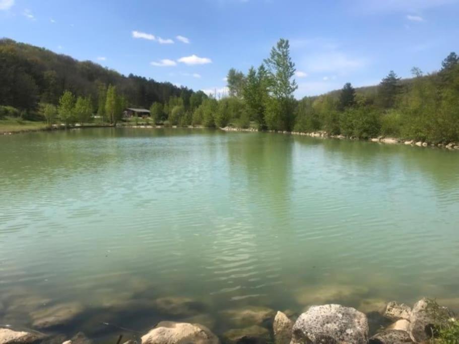 Chalet Au Milieu De La Foret Avec Lac A Proximite Layrac Bagian luar foto