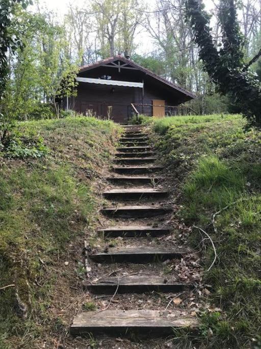Chalet Au Milieu De La Foret Avec Lac A Proximite Layrac Bagian luar foto